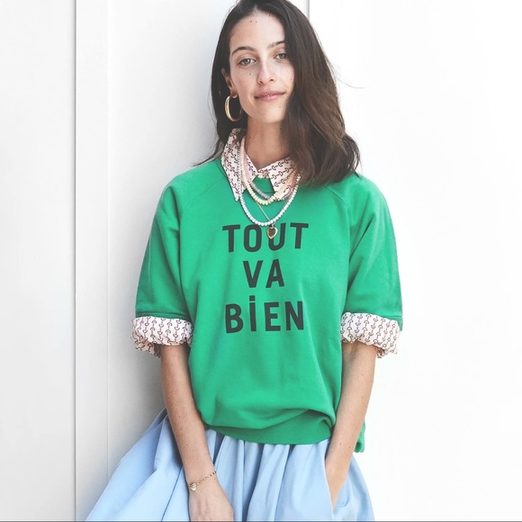 Clare V Tout Va Bien Short Sleeve 